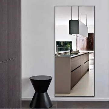 Natsukage Full Length Mirror for Home Elegance and Safety