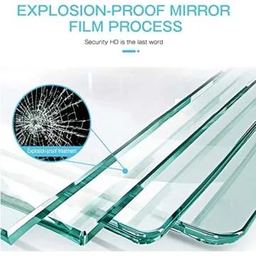 Natsukage Full Length Mirror for Home Elegance and Safety