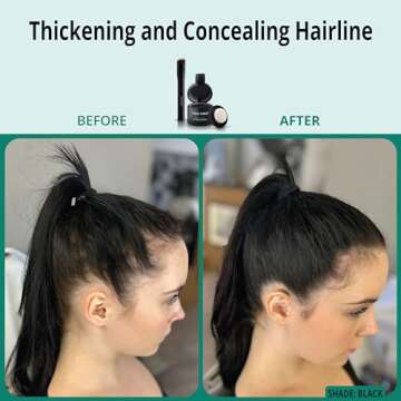 THICK FIBER Root Touch Up Powder - Instant Coverage Solution