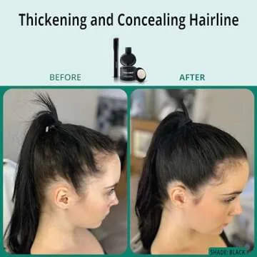 THICK FIBER Root Touch Up Powder - Instant Coverage Solution