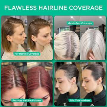 THICK FIBER Root Touch Up Powder - Instant Coverage Solution