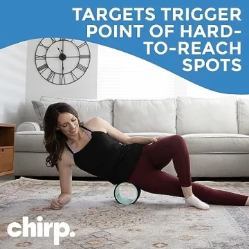 Chirp Wheel Foam Roller for Effective Back Pain Relief
