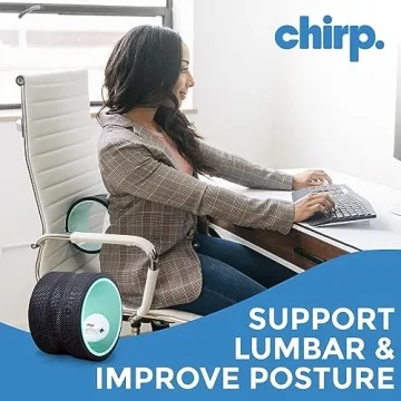 Chirp Wheel Foam Roller for Effective Back Pain Relief