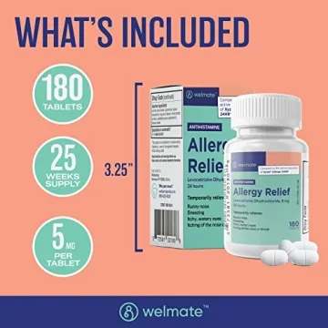 Affordable Welmate Allergy Relief with 180 Tablets for All Ages
