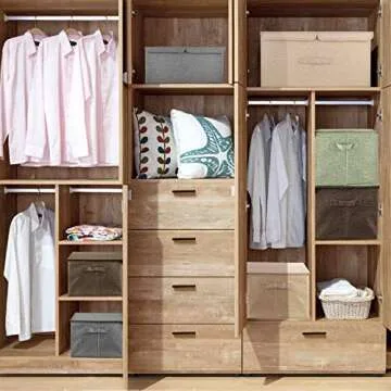 Valease Large Storage Boxes: Stylish & Eco-Friendly Bins