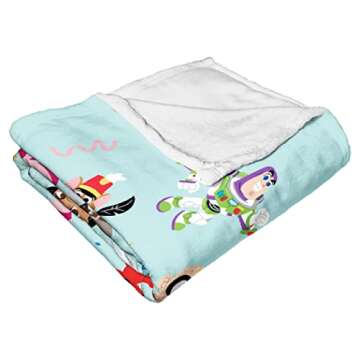 Disney Silk Touch Throw Blanket - Cozy and Stylish