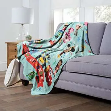 Disney Silk Touch Throw Blanket - Cozy and Stylish