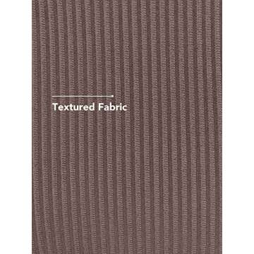 CUPSHE Women’s Stylish High Waisted Bikini Set - Chocolate Brown