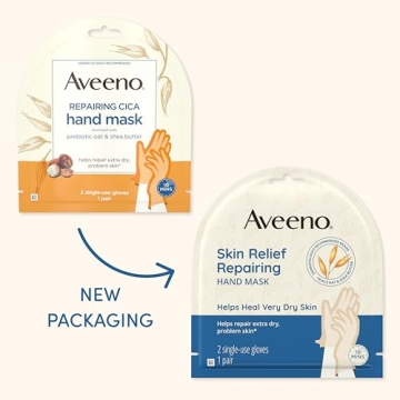 Aveeno Moisturizing Hand Mask with Shea Butter & Oats