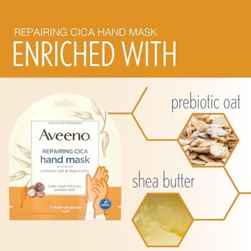 Aveeno Moisturizing Hand Mask with Shea Butter & Oats