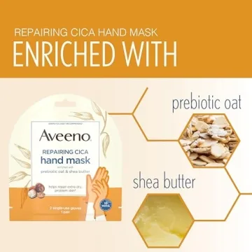 Aveeno Moisturizing Hand Mask with Shea Butter & Oats