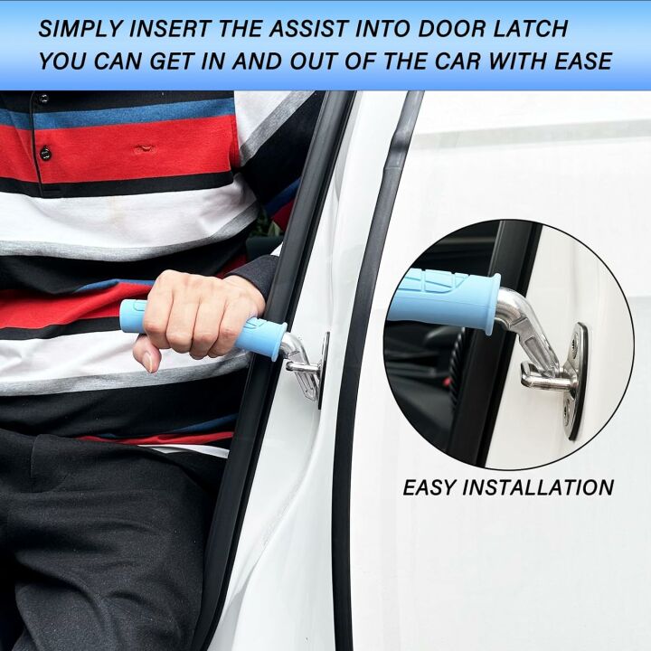 Car Door Handle Assist for Elderly - 2 Pack