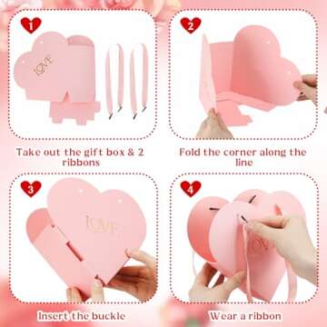 Kolldenn Heart Shaped Flower Boxes for Every Occasion