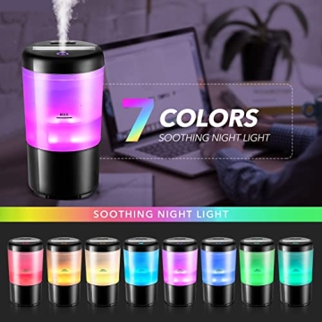 One Fire Mini Car Humidifier and Essential Oil Diffuser