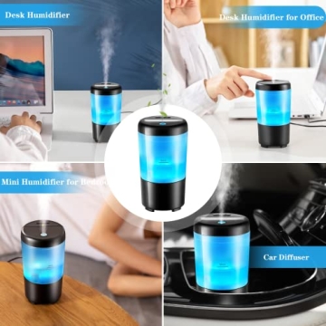 One Fire Mini Car Humidifier and Essential Oil Diffuser