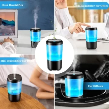 One Fire Mini Car Humidifier and Essential Oil Diffuser