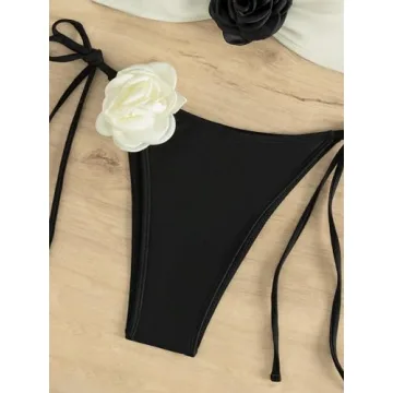 MakeMeChic 2 Piece Floral Bikini Set for Stylish Vacations