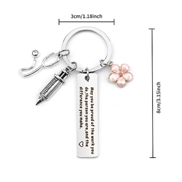 Keychain Gift for Nurses - Ideal for Graduations & Birthdays
