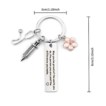 Keychain Gift for Nurses - Ideal for Graduations & Birthdays