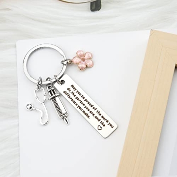 Keychain Gift for Nurses - Ideal for Graduations & Birthdays