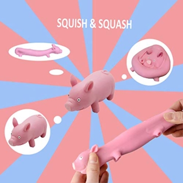 Squishy Pig Toy - Stress Relief for All Ages
