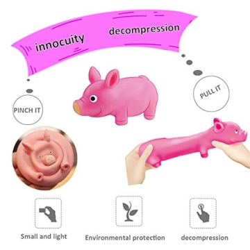 Squishy Pig Toy - Stress Relief for All Ages