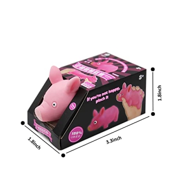 Squishy Pig Toy - Stress Relief for All Ages