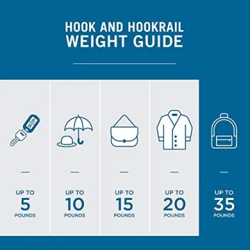 Franklin Brass Modern Hook Set in Brushed Brass Finish