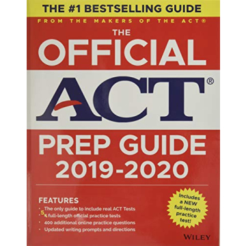 The Official ACT Prep Guide 2019-2020: Book with 5 Tests + Online Content