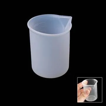 Amrka 100ml Measuring Cup Silicone Mold, DIY Resin Glue Tools Cup Making Handmade Craft