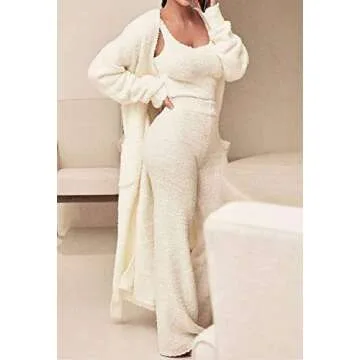 Stylish VamJump Women Lounge Set - 3 Pcs Comfort Outfit