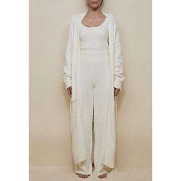 Stylish VamJump Women Lounge Set - 3 Pcs Comfort Outfit