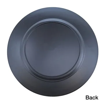 Elegant SARO Charger Plates Set of 4 for Dining Tables