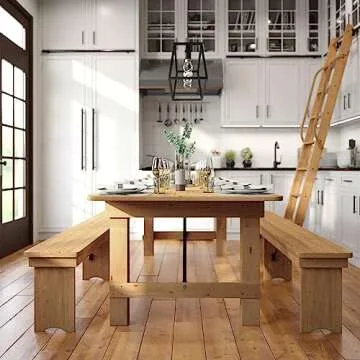 Flash Furniture Hercules Farmhouse Dining Table for 10