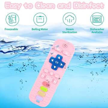 Yinghezu BPA-Free Baby Teething Toy for Infants