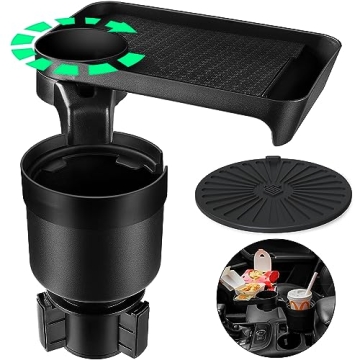 Cup Holder Tray for Car Enhances Driving Convenience
