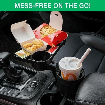 Cup Holder Tray for Car Enhances Driving Convenience