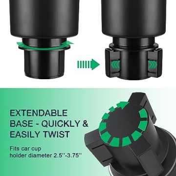 Cup Holder Tray for Car Enhances Driving Convenience