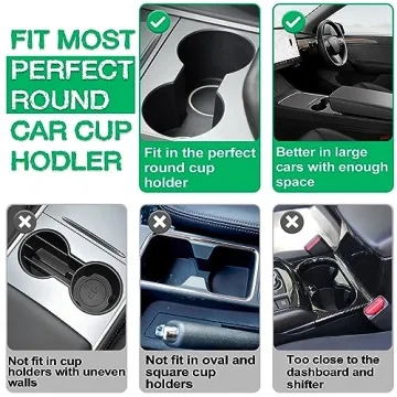 Cup Holder Tray for Car Enhances Driving Convenience