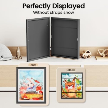 BAIJIALI Art Frames for Kids - Display & Store Art