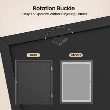 BAIJIALI Art Frames for Kids - Display & Store Art