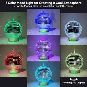 SCANDINORDICA Disco Ball Diffuser - Aromatherapy & Colors