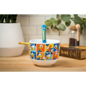 Disney Donald Duck Ramen Bowl & Chopsticks Set