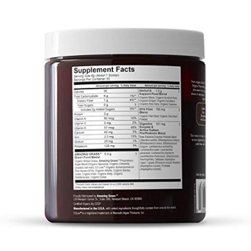 Amazing Grass Raw Reserve for Immune Boost and Energy