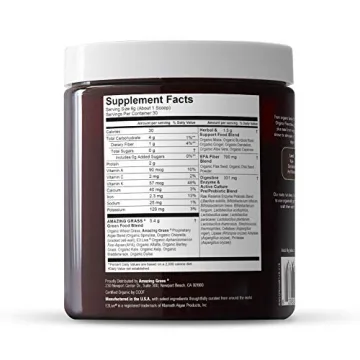 Amazing Grass Raw Reserve for Immune Boost and Energy