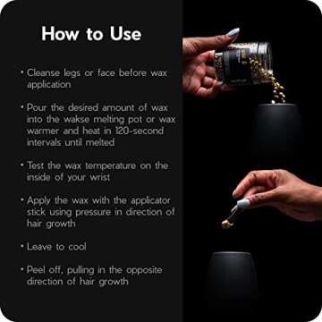 Wakse Face & Body Applicator Set - 70 Wooden Applicators