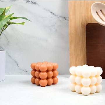 Loftern Handmade Bubble Candle - Unique Soy Wax Aromatic Decor