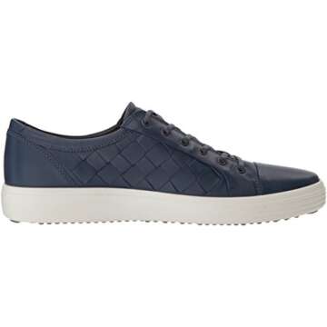 ECCO Men's Soft 7 Woven Tie Fashion Sneaker
