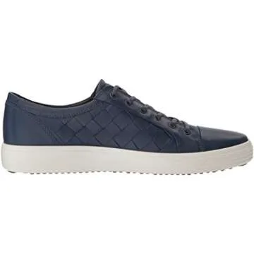 ECCO Men's Soft 7 Woven Tie Fashion Sneaker