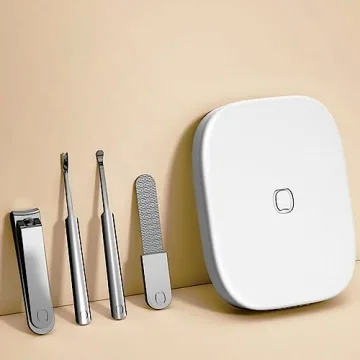 4-in-1 Nail Care Set for Effortless Travel Grooming